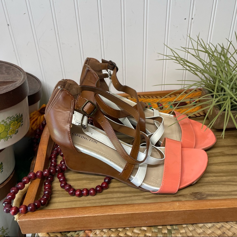 Covington Strappy Dress Sandals Size 10